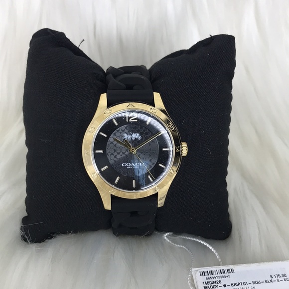 Coach Maddy Watch, 34 Mm Color Black - Picture 9 of 13